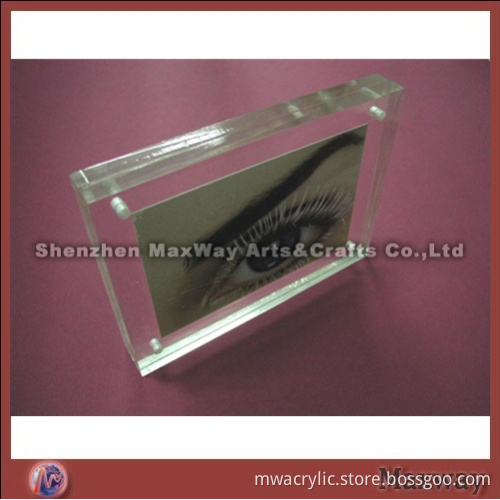 Square High Grade 20mm Thickness 4"*6" Acrylic Picture Frame Photo Frame
